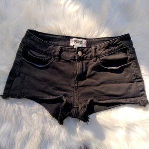 Pink victorias Secret jean shorts